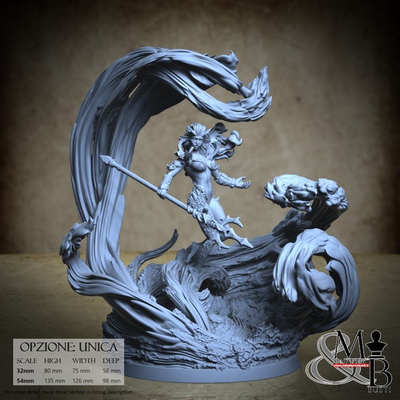 Sedna, miniature to assemble and color, in resin