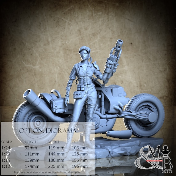 Viola, September 2023, Kuton, miniature to assemble and color, in resin