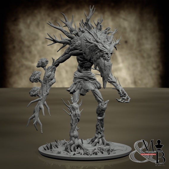 Leshy, resin miniature to mount and color, role-playing games, DnD, RPG, RPG, RPG