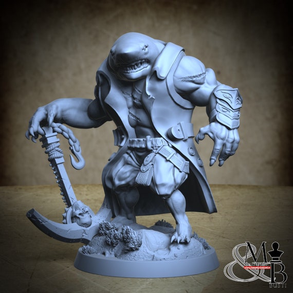 Myke, miniature to assemble and color, in resin