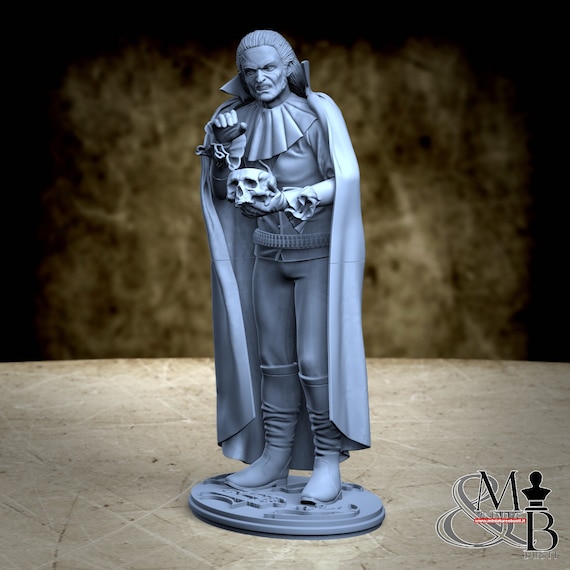 King Diamond (Fanart), miniature to assemble and color, in resin