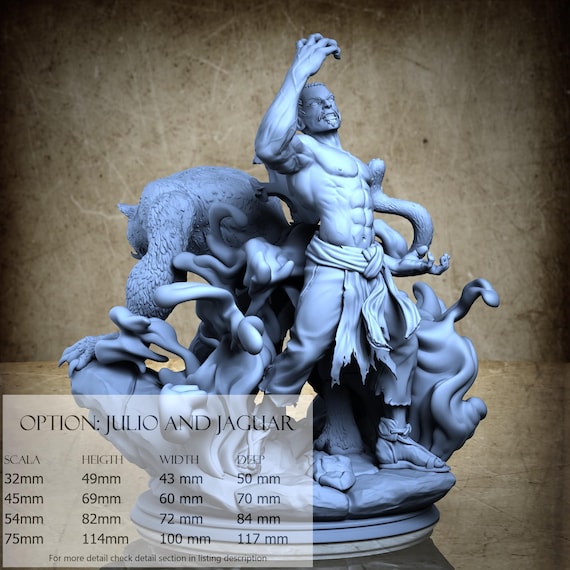 Julio the forsaken, Servos de la Calaca (Servants of the reaper) (2 Stili), di Ronin Art Workshop, miniatura da assemblare e colorare