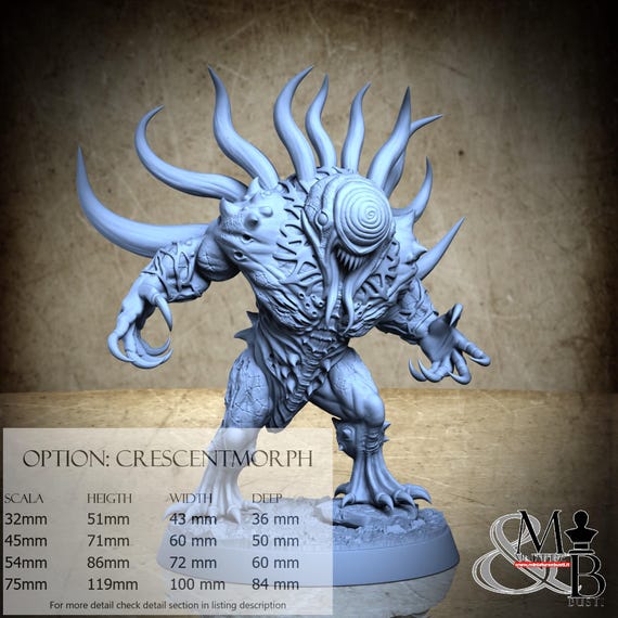 Mortsbane Faction, Mortisbane Revenants (9 Stili), di Clay Cyanide Miniature, miniatura da assemblare e colorare, resina