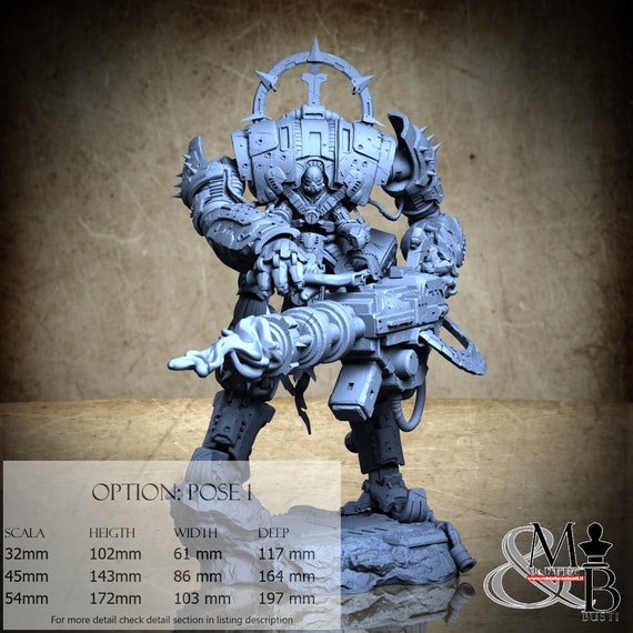 Arderite Sentinels, Blind Faith - Ardene Syndicate (5 Stili), di Archvillain Games, miniatura da assemblare e colorare, resina