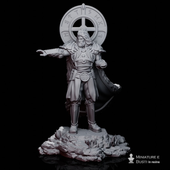 Balder, resin miniature to assemble and color, role-playing games, DnD, RPG, GDR