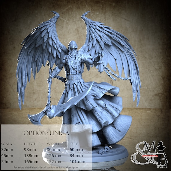 Chemosh, Death Reapers, by Clay Cyanide Miniatures, miniature to assemble and paint, resin