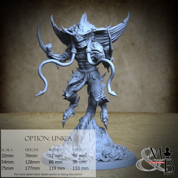 Punga, Maori Mythos, by Clay Cyanide Miniatures, miniature to assemble and color, resin