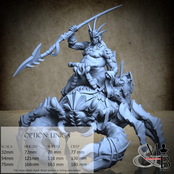 Roving Fisherman, resin miniature to assemble and paint