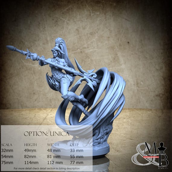 Katherine - Resin Miniatures - DnD, RPG, Wargame, and Display to Color - Castle of Dracula