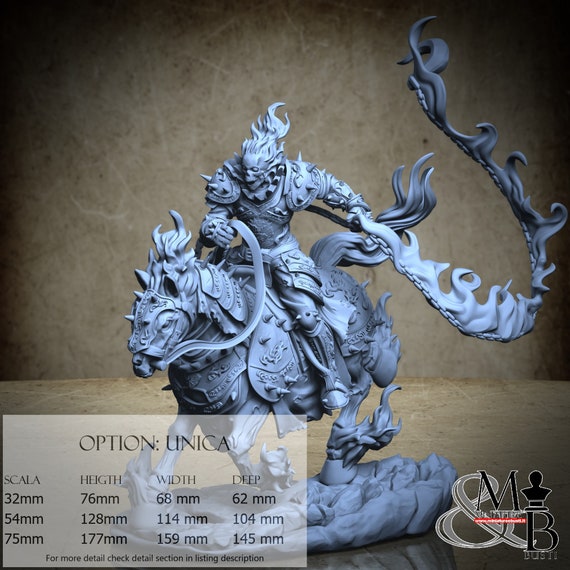 Horseman Furio, M20, by Ronin Art Workshop, miniature to assemble and paint, resin