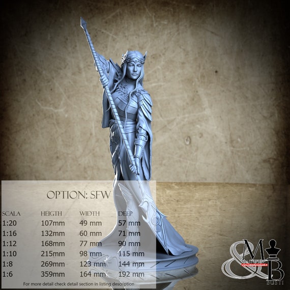 Galadriel Armor, Giugno 2023, ca_3d_art, miniatura da assemblare e colorare, in resina