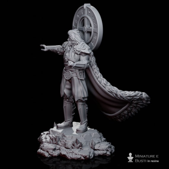 Balder, resin miniature to assemble and color, role-playing games, DnD, RPG, GDR