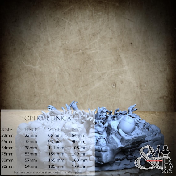 Pond of Lost Souls, Ressurection of Chernobog, by Clay Cyanide Miniatures, miniature to assemble and paint, resin