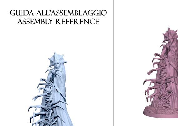 Andrea Fingermaster - Resin Miniatures - DnD, RPG, Wargame, and Display to Color - Abominations of Gomorrah