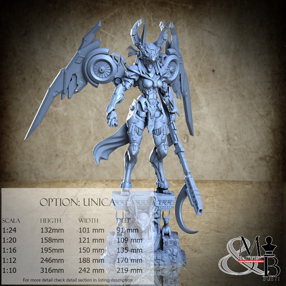 Anubis, October 2023, Michel B. Rodriguez, miniature to assemble and color, in resin