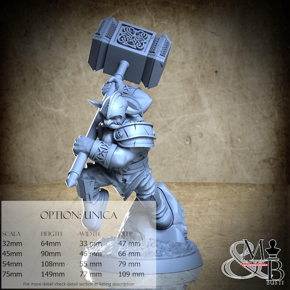 Fronto, The Bobbits, by Clay Cyanide Miniatures, miniature to assemble and paint, resin