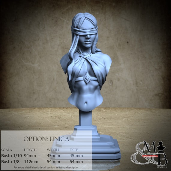 Sacrifice Girl Bust - Resin Busts - DnD, RPG, Wargame, and Display Coloring - Dawn of Heresy