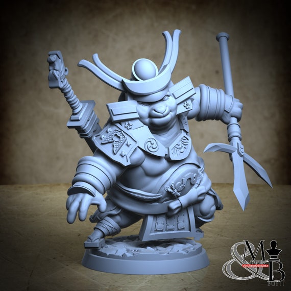 Gum-Gum, Pon Village, by Clay Cyanide Miniature, miniature to assemble and color, resin