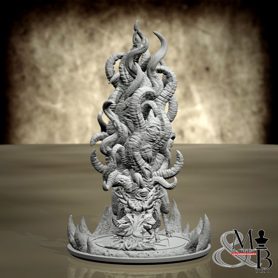 Shub-Niggurath, miniature to assemble and color, in resin