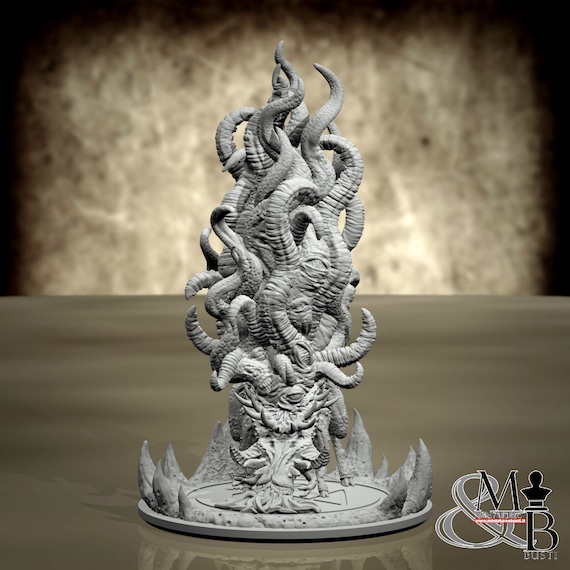 Shub-Niggurath, Call of Cthulhu, by Clay Cyanide Miniatures, miniature to assemble and paint, resin