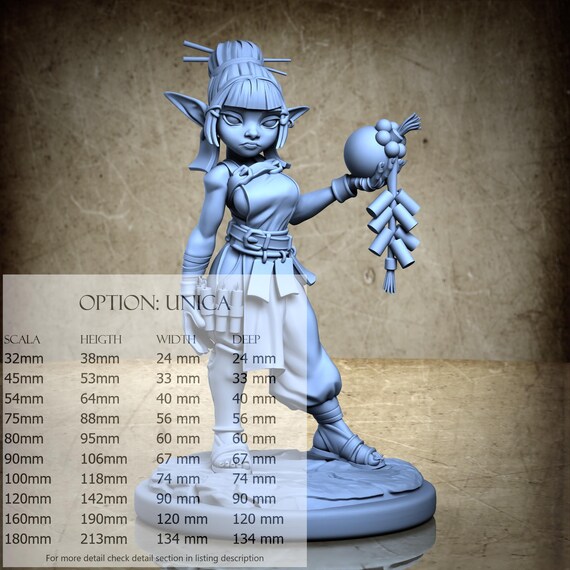 Meirin the Artificer - by Ronin Art Workshop Resin Miniatures - DnD, RPG, Wargame, and Display to Color - The Unbroken