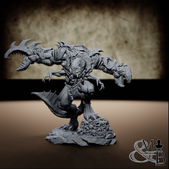 Kabeiroth (Pose 2), resin miniature to assemble and color, role-playing games, DnD, RPG, GDR, Archvillain Games