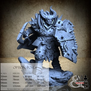 Gorkal Wrathenites, Bloodbringers - Horders of Wrath (4 Stili), di Archvillain Games, miniatura da assemblare e colorare, resina