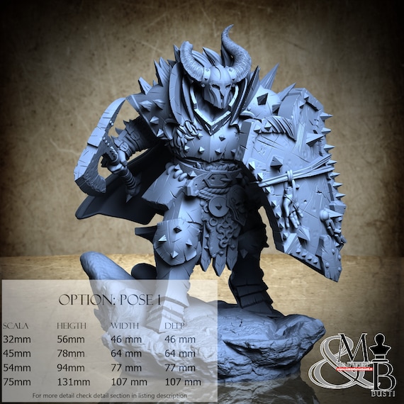 Gorkal Wrathenites, Bloodbringers - Horders of Wrath (4 Stili), di Archvillain Games, miniatura da assemblare e colorare, resina