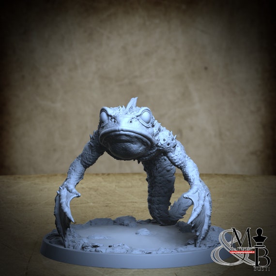 Water Leaper, Celtic Mythology, by Clay Cyanide Miniature, miniature to assemble and paint, resin