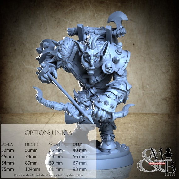 Jora, War Trolls, by Clay Cyanide Miniatures, miniature to assemble and paint, resin