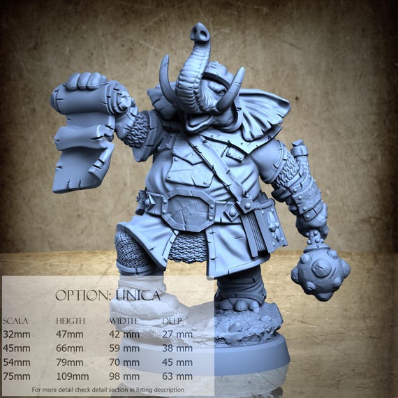 Gamban of the Hidden Scrolls - Elephar Cleric