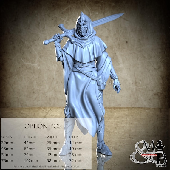 Marquise’s guards, Merchants of the Mystic Market (5 Stili), di Great Grimoire, miniatura da assemblare e colorare, resina