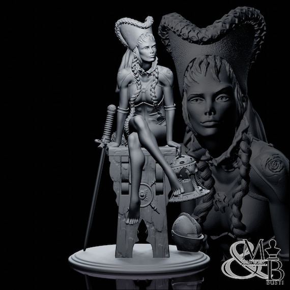 Vanessa, Resin Statue, Various Scales, to be Assembled and Painted
