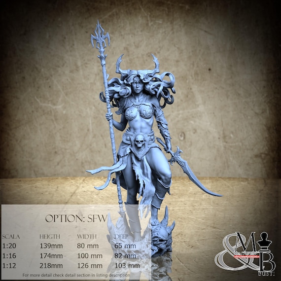 Vexoria, March 2025 (2 Styles), by Kuton, miniature to assemble and paint, resin