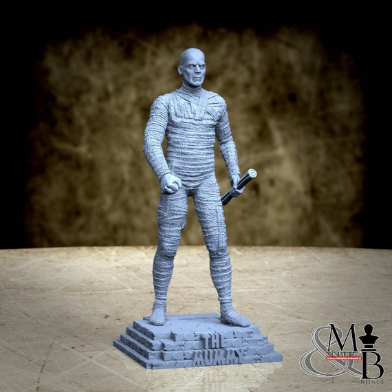 Mummy 1932, miniature to assemble and color, in resin