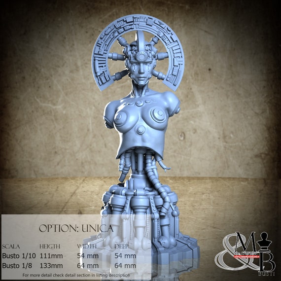 Athene-99, September 2022, Claydemon, miniature to assemble and color, in resin