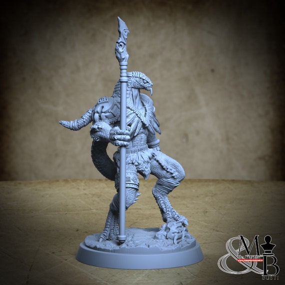 Enoch, Seeds of the serpent, by Clay Cyanide Miniature, miniature to assemble and color, resin