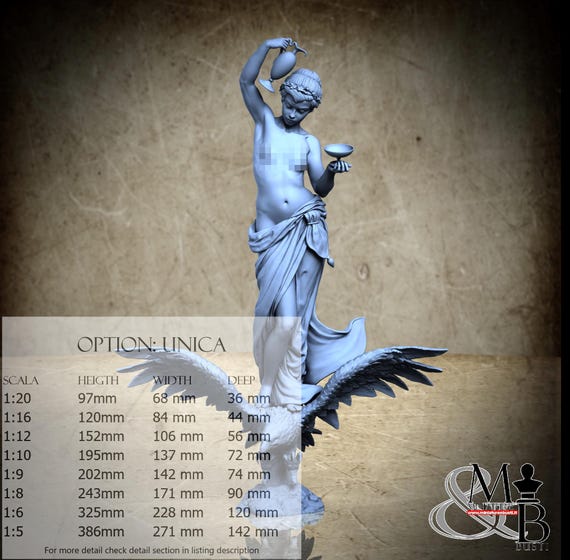 Hebe - 3D-Printed Resin Miniature | April 2026 Collection