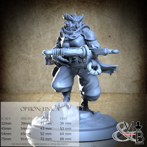 Lodi, Brotherhood of Burneks, by Clay Cyanide Miniatures, miniature to assemble and paint, resin