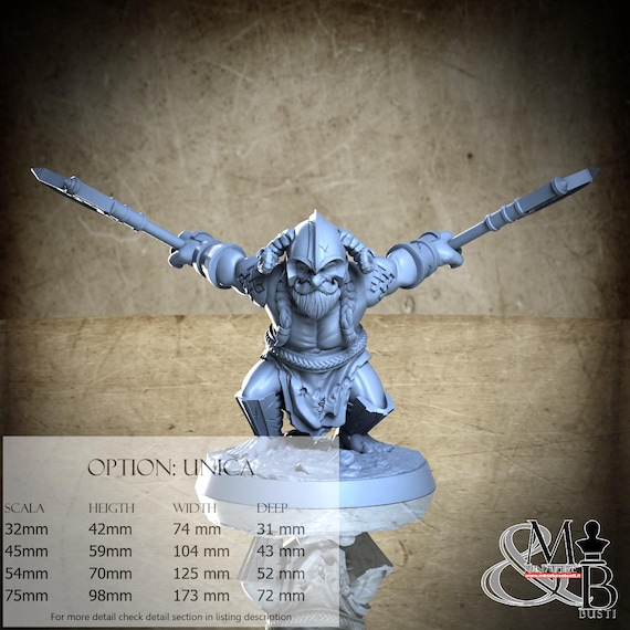 Tonto, The Bobbits, by Clay Cyanide Miniatures, miniature to assemble and paint, resin