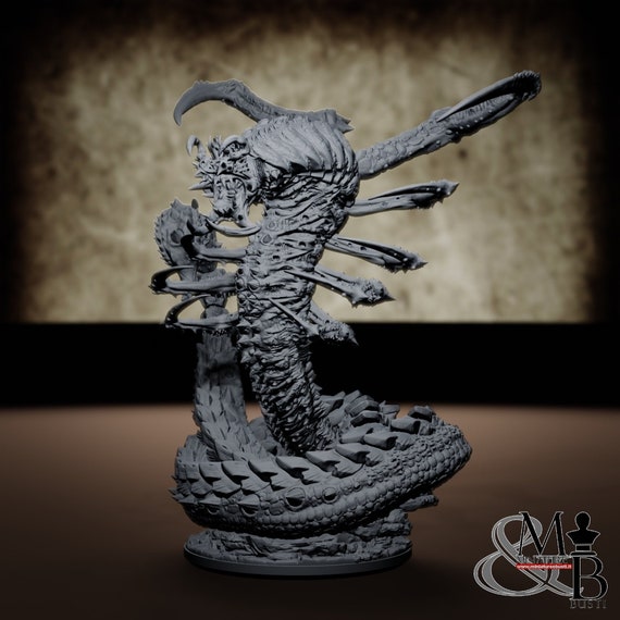 Crasis, resin miniature to assemble and color, role-playing games, DnD, RPG, GDR