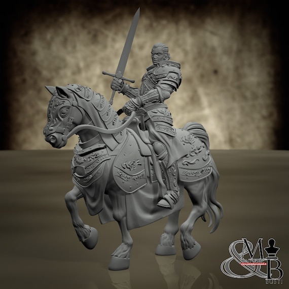 Ser Humfrey, resin miniature to assemble and color, role playing games, DnD, RPG, GDR