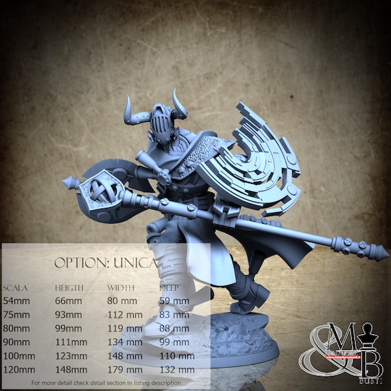 Overlord Irontyrant, Forgebound Dominion, by Clay Cyanide Miniatures, miniature to assemble and paint, resin