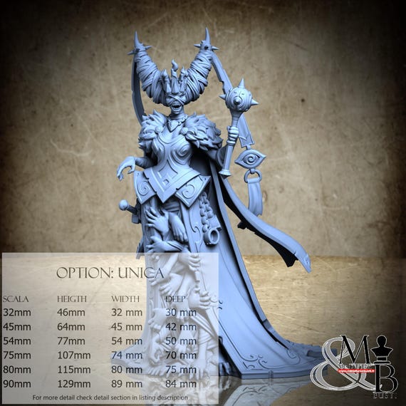 Marcella Venomqueen, Macabre Masquerade, by Great Grimoire, miniature to assemble and color, resin