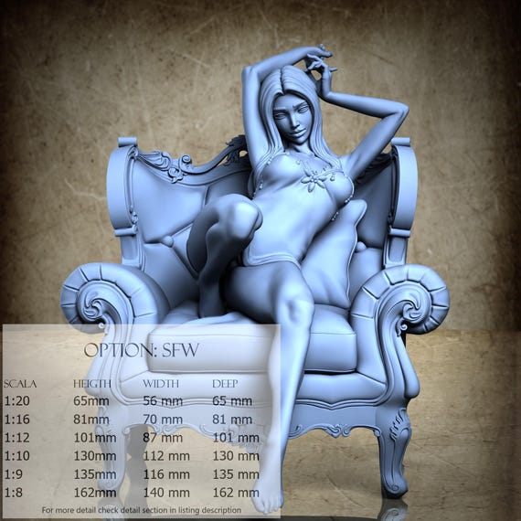 Pose 08 - 3D-Printed Resin Miniature | July 2025 Collection