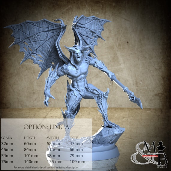 Balasubas, Fallen Watchers, by Clay Cyanide Miniatures, miniature to assemble and paint, resin