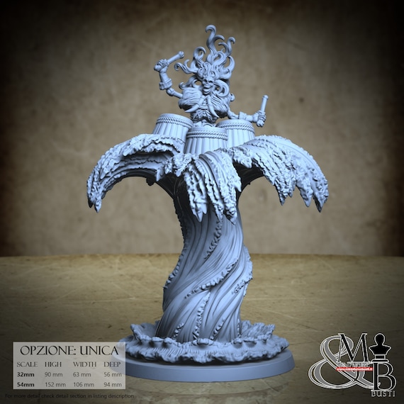 Ahkiyyini, Inuit Religion, by Clay Cyanide Miniature, miniature to assemble and color, resin