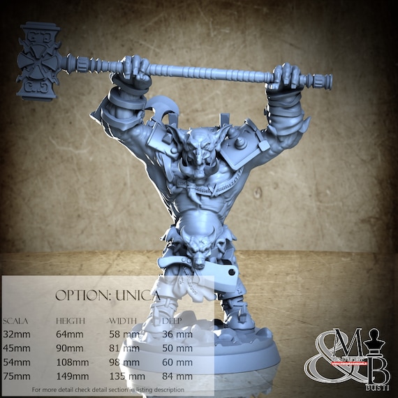 Astagor, War Trolls, by Clay Cyanide Miniatures, miniature to assemble and paint, resin