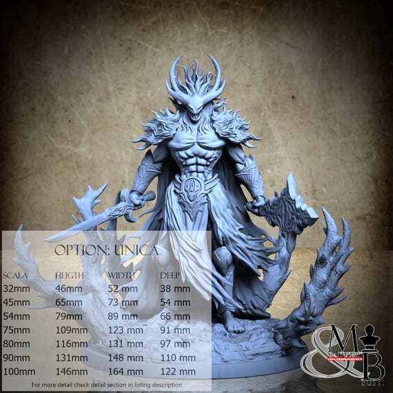 Morghulis the Marauder, Wrath of Chernobog, by Clay Cyanide Miniatures, miniature to assemble and paint, resin