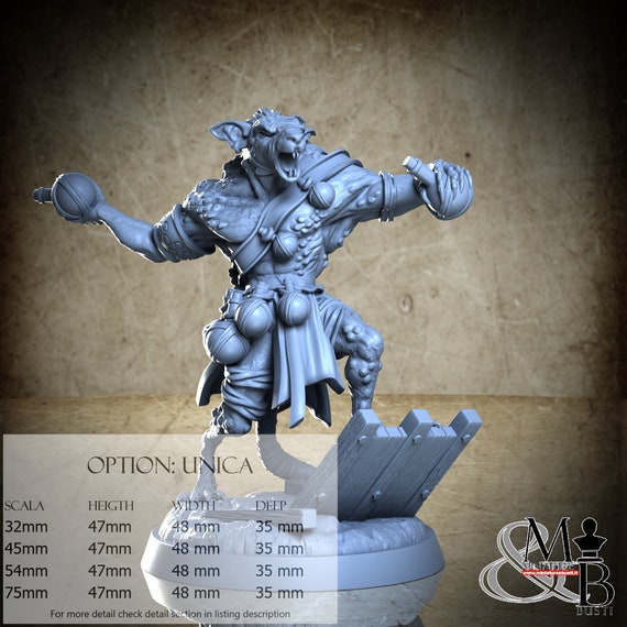 Baldo, Baseco District, by Clay Cyanide Miniature, miniature to assemble and color, resin